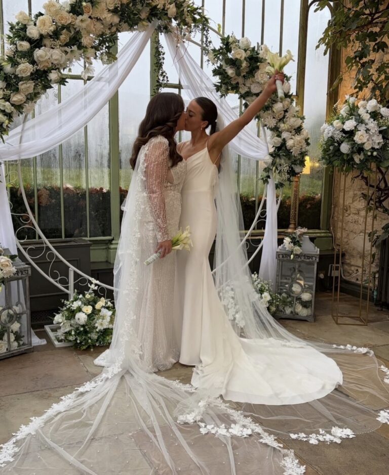 happy brides at Cliff at Lyons Kildare